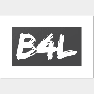 B4L Logo Posters and Art